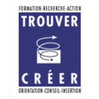 TROUVER/CRÉER Logo