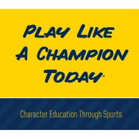 Play Like a Champion Today Educational Series Logo