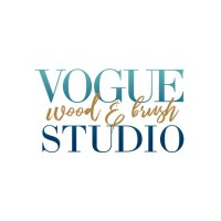 Vogue Wood and Brush Studio Logo