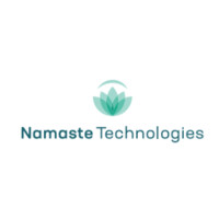 NAMASTE TECHNOLOGIES, THE FUTURE OF CANNABIS Logo