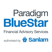 Paradigm BlueStar - Financial Advisory Services authorised by Sanlam Logo