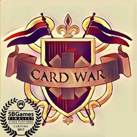 Card War: A guerra com cartas Logo