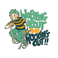 Wobbling About And Rocking Out (WARO) Logo