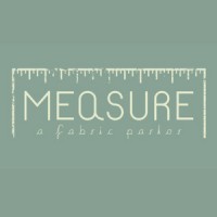 Measure: a fabric parlor Logo