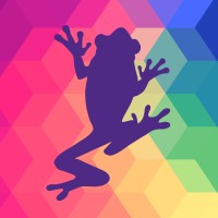 Purple Frog Graphics Logo