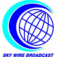 SKY WIRE BROADCAST Logo