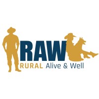 Rural Alive & Well (RAW) Logo