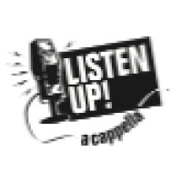 Listen Up! Jewish Vocal Band Logo
