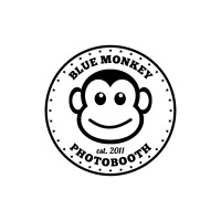 Blue Monkey Photobooth Logo