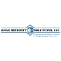 Gane Security Solutions, LLC Logo