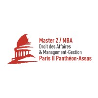 M2/MBA Droit des affaires & Management-Gestion (Paris II Assas) Logo