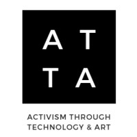 Activism Through Technology and Art Logo