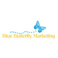 Blue Butterfly Marketing Logo
