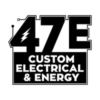 47E ~ Custom Electrical & Energy Logo