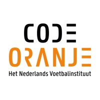 Code Oranje: Het Nederlands Voetbalinstituut Logo