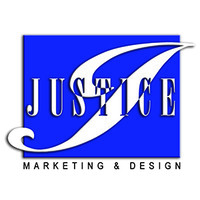 Justice Marketing & Design, Inc. Logo