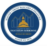 Master 2 Droit Bancaire et Financier - Paris 1 Panthéon Sorbonne Logo