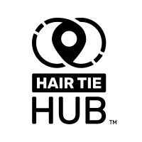 Hair Tie Hub® Portable Hair Tie Holder Logo