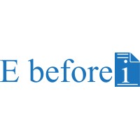 E Before I Logo
