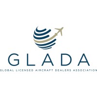 Global Licensed Aircraft Dealers Assoc. (GLADA.aero) Logo