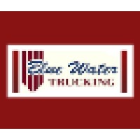 Blue Water Trucking Logo
