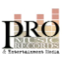 Pro Music Records & Entertainment Media Logo
