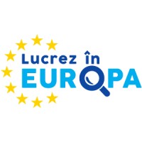 Lucrez în Europa Logo