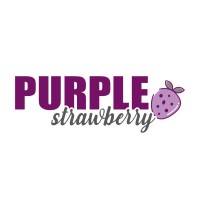 Purple Strawberry Logo