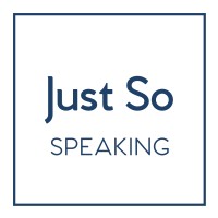 Just So Speaking Logo