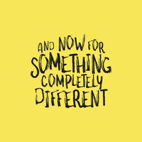 And Now for Something Completely Different Logo