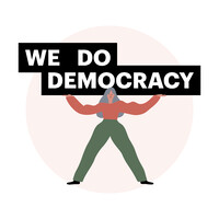 We Do Democracy Logo