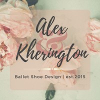 Alex & Kherington Ballet Shoe Design Logo