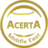 Acerta Middle East For Inspection, Certification and Training. Logo