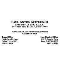 Paul Anton Schweizer, Attorney at Law, P.L.L.C. Logo
