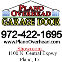 Plano Overhead Garage Door Logo
