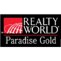 REALTY WORLD - Paradise Gold Logo