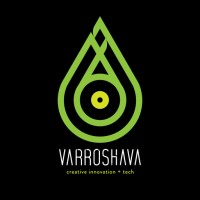 VARROSHAVA, creative Innovation + tech Logo