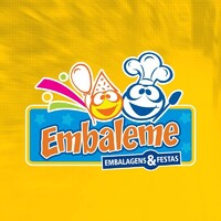 Embaleme comércio de embalagens e festas Logo