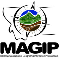 MAGIP Montana Association of Geographic Information Professionals Logo