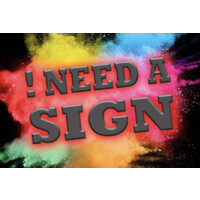 i need a sign shop Logo