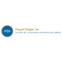 Paquet Daigle, inc. Société de Comptables professionnels agréés Logo