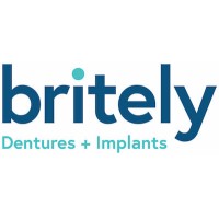 Britely Dentures + Implants Studio Logo