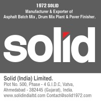 Solid India Ltd. - Mfg. of Road Equipments Logo