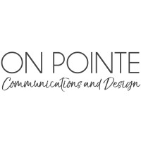 On Pointe Communications and Design Logo