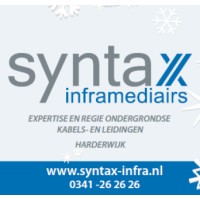 Syntax InfraMediairs BV. Regisseur van de ondergrond. Logo