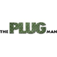 The Plugman Lawn Aeration and Landscape Logo