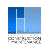Pacific West Construction and Maintenance Logo