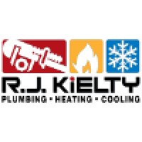 R.J. Kielty Plumbing, Heating and Cooling Logo