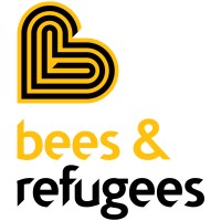 Bees & Refugees Logo