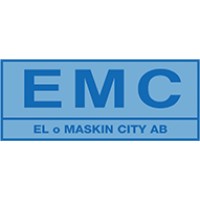 El o Maskin City AB - EMC Logo